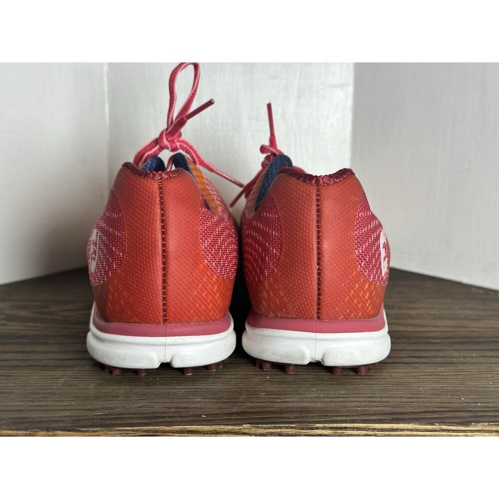 FOOTJOY emPower 98002 Orange/ Pink Spikeless Golf Shoes Women's SZ 7 EXCELLENT - Picture 5 of 8